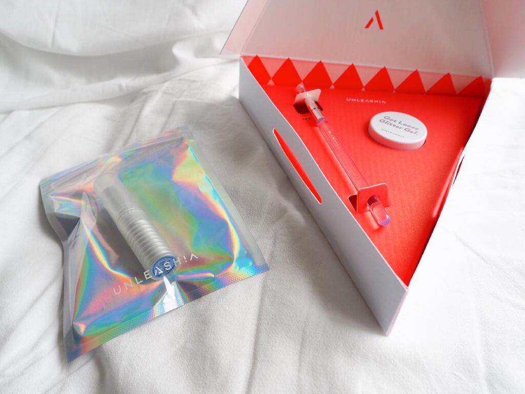 ゲットルーズグリッタージェル N°3ゴールドオブセッサ/unleashia/グリッターを使ったクチコミ（3枚目）