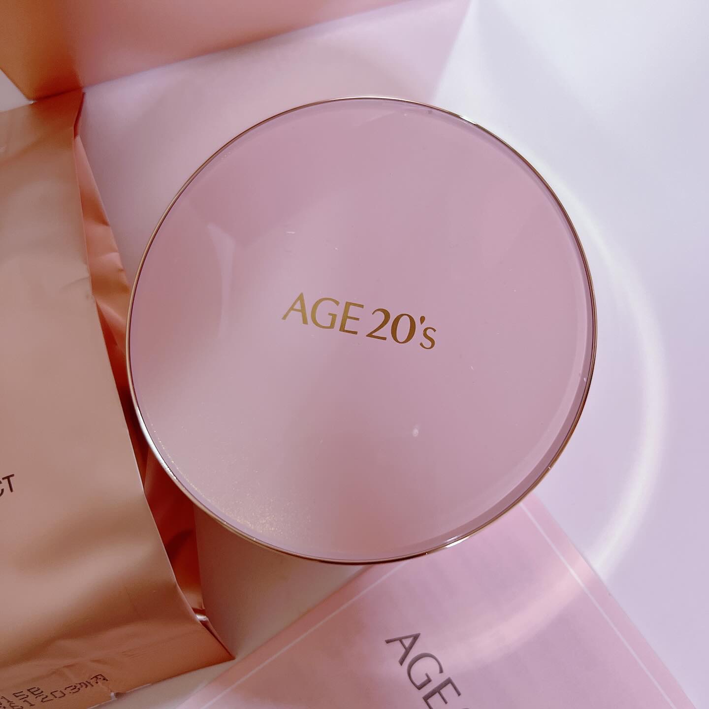 エッセンス カバー パクト モイスチャー/AGE20’s/リキッドファンデーションを使ったクチコミ（1枚目）