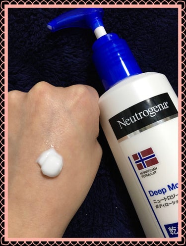 ノルウェー フォーミュラ ディープモイスチャー ボディミルク/Neutrogena/ボディミルクを使ったクチコミ（2枚目）