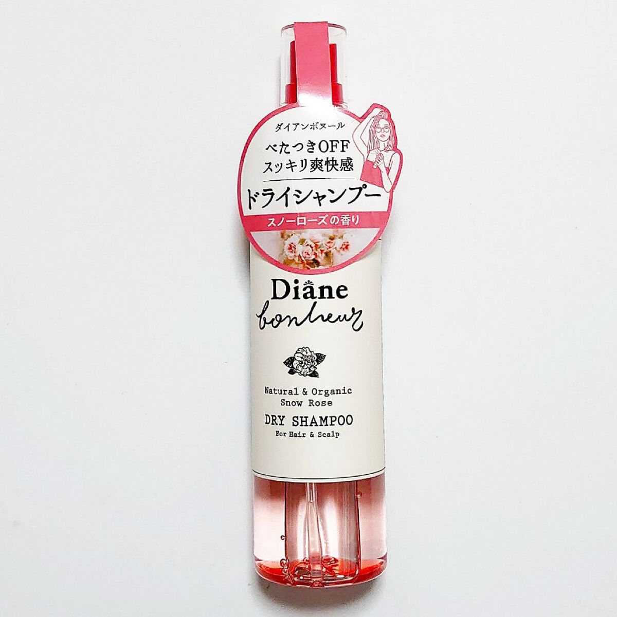 ダイアンボヌール ドライシャンプー スノーローズ/ダイアン/ドライシャンプーを使ったクチコミ（1枚目）