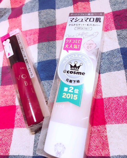 マットシフォン UVホワイトニングベースN/KiSS/化粧下地を使ったクチコミ(1枚目)