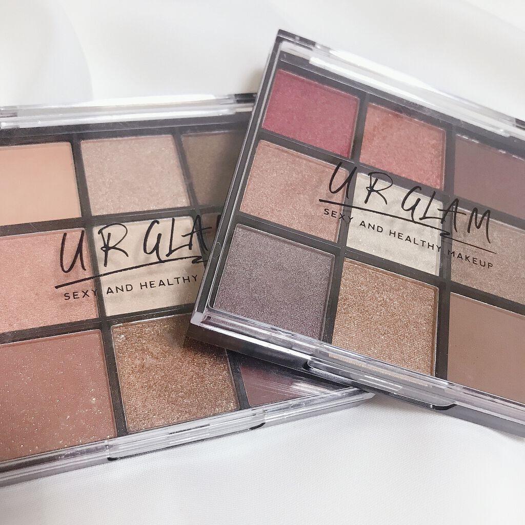 UR GLAM　BLOOMING EYE COLOR PALETTE/U R GLAM/アイシャドウパレットを使ったクチコミ（2枚目）