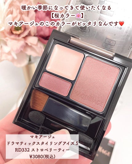 ドラマティックスタイリングアイズS/マキアージュ/アイシャドウパレットを使ったクチコミ(2枚目)