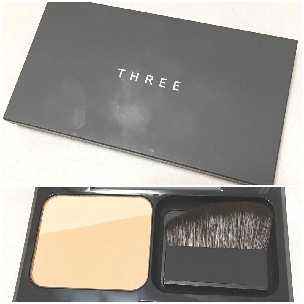 プリスティーンコンプレクションパウダーファンデーション/THREE/パウダーファンデーションを使ったクチコミ(1枚目)