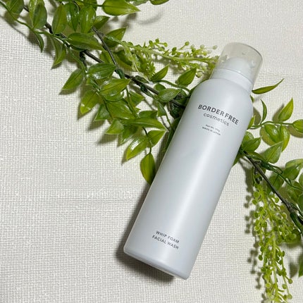 ホイップフォームフェイシャルウォッシュ/BORDER FREE cosmetics/洗顔フォームを使ったクチコミ(1枚目)