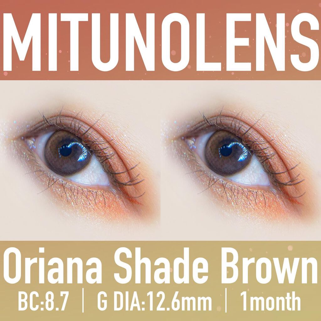 i-sha Oriana/蜜のレンズ/カラーコンタクトレンズを使ったクチコミ（1枚目）