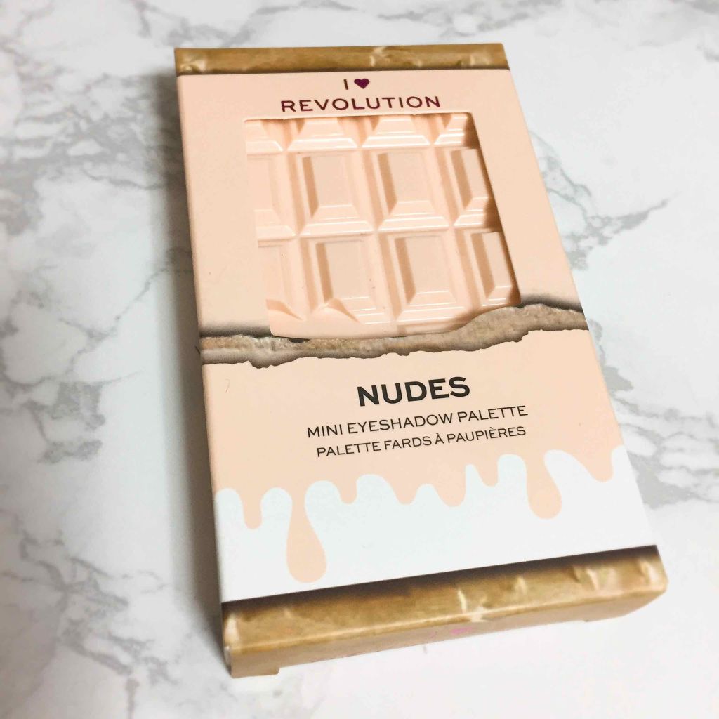 ミニチョコレートアイシャドウパレット/MAKEUP REVOLUTION/アイシャドウパレットを使ったクチコミ(1枚目)
