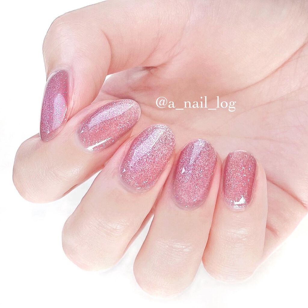 マグネットネイル 077 くすみピンクマグネットネイル 上品くすみピンクマグネットネイル | ネイルチップショップKTNAIL