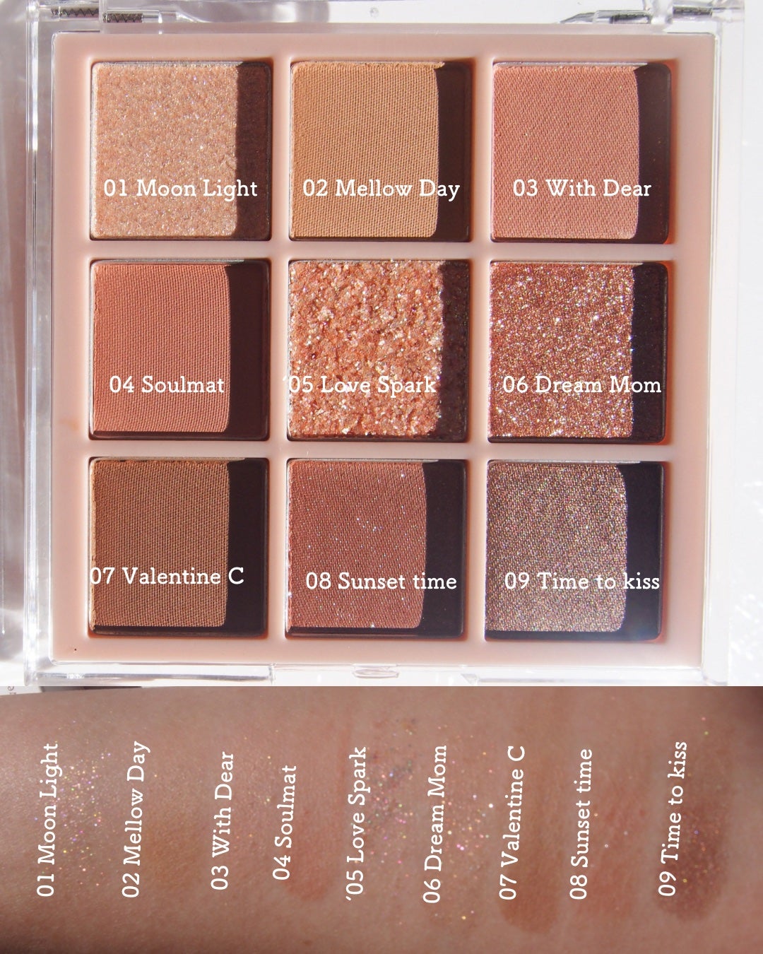 KEYBO FALL IN LOVE SHADOW PALETTE/keybo/アイシャドウパレットを使ったクチコミ(3枚目)