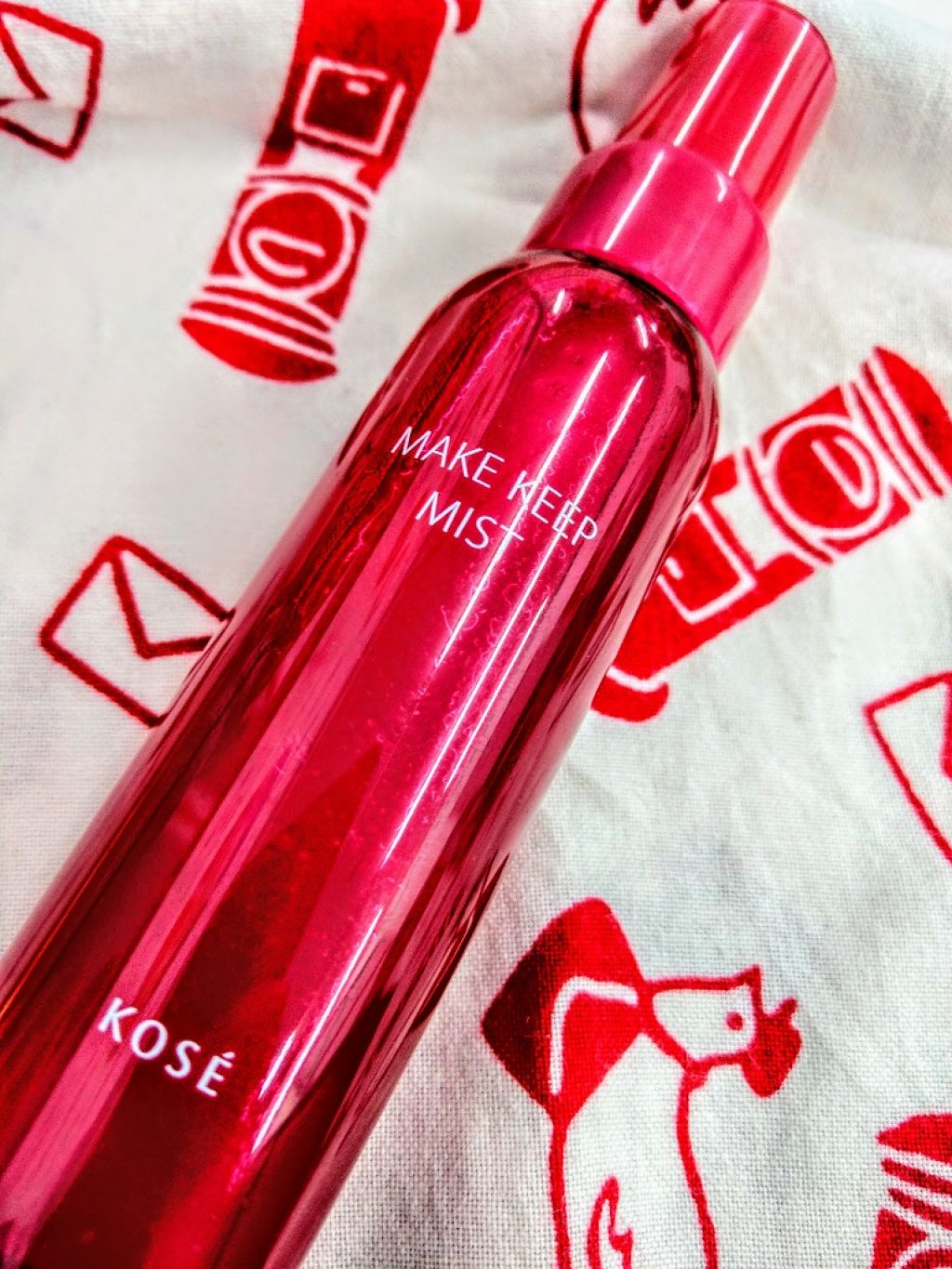 メイク キープ ミスト/コーセーコスメニエンス/フィックスミストを使ったクチコミ(1枚目)