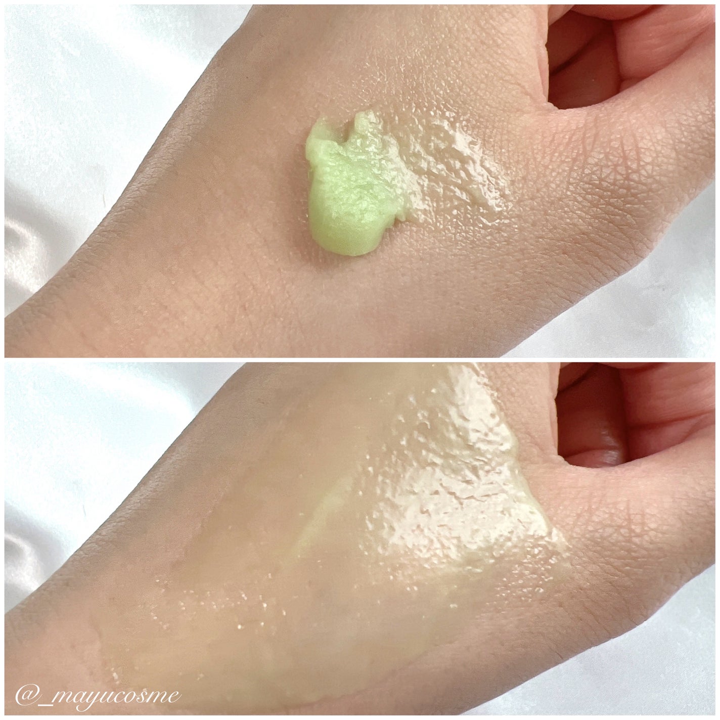 ヨモギポアディープクレンジングバーム/VELLA/クレンジングバームを使ったクチコミ(2枚目)