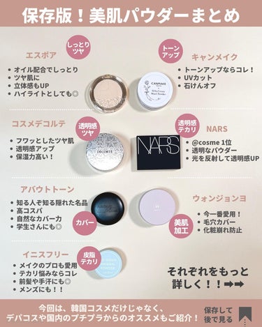 ライトリフレクティングセッティングパウダー　プレスト　N/NARS/プレストパウダーを使ったクチコミ（2枚目）