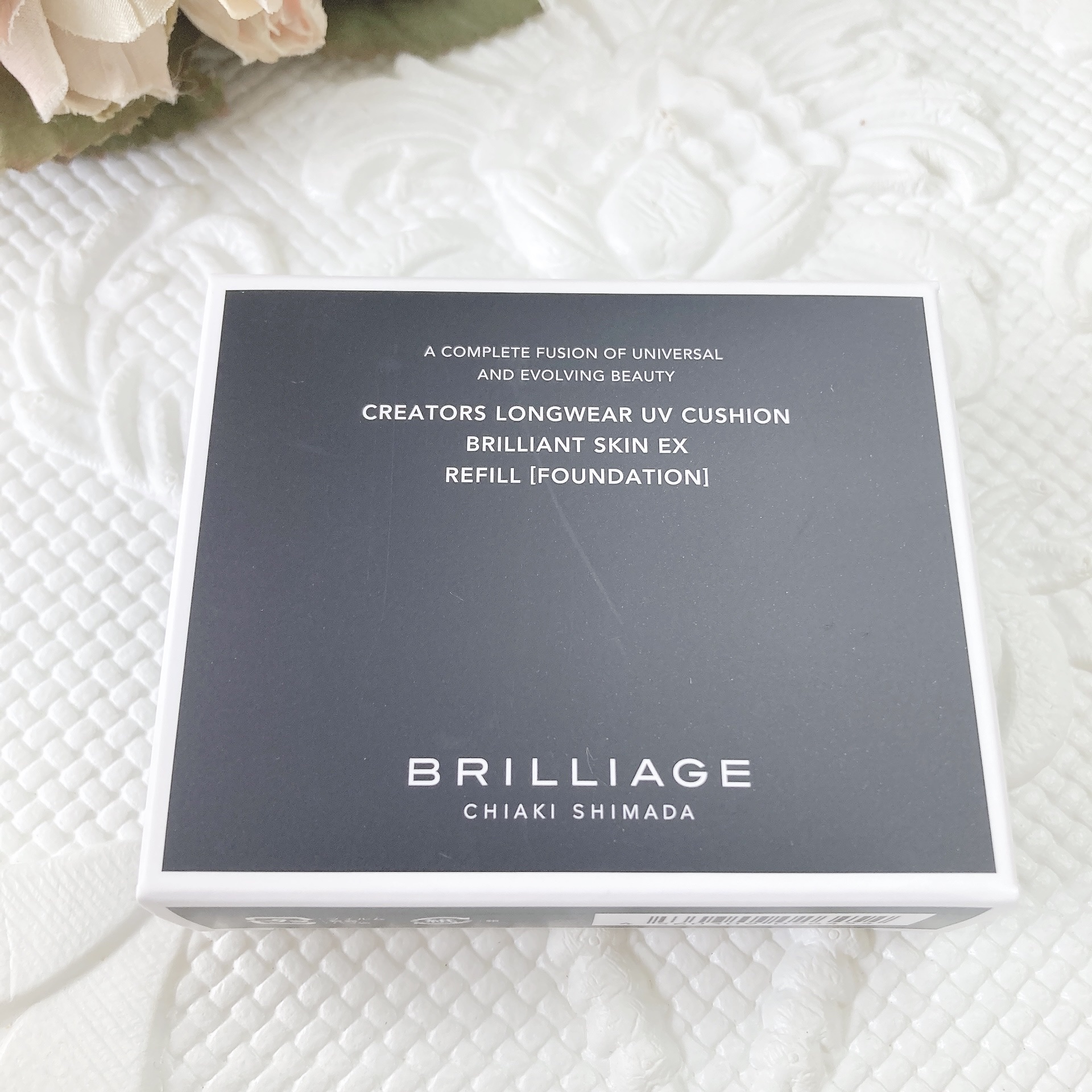 クリエイターズ ロングウェア UV クッション 40/ブリリアージュ/クッションファンデーションを使ったクチコミ（2枚目）