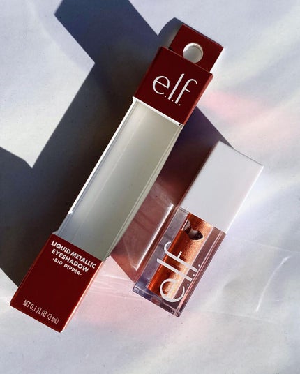 リキッドグリッターアイシャドウ/e.l.f. Cosmetics/グリッターを使ったクチコミ(5枚目)