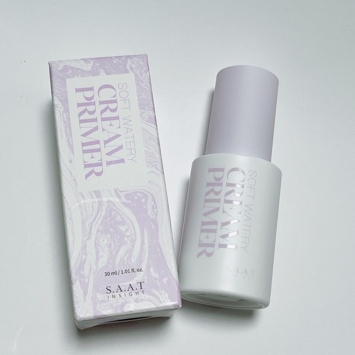 ソフトウォータリークリームプライマー/saat insight/化粧下地を使ったクチコミ(1枚目)