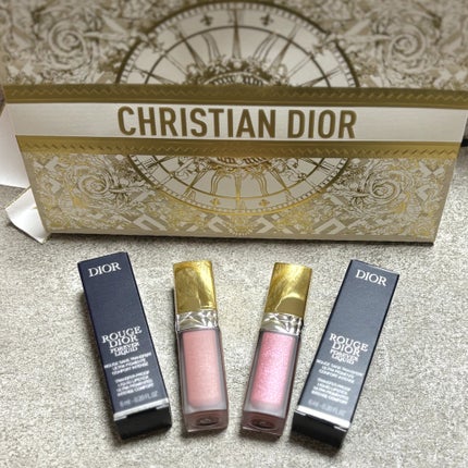 ルージュ ディオール フォーエヴァー リキッド シークイン(クリスマス コレクション 2024 限定品)/Dior/口紅・グロス・リップライナー・リップケアを使ったクチコミ(1枚目)
