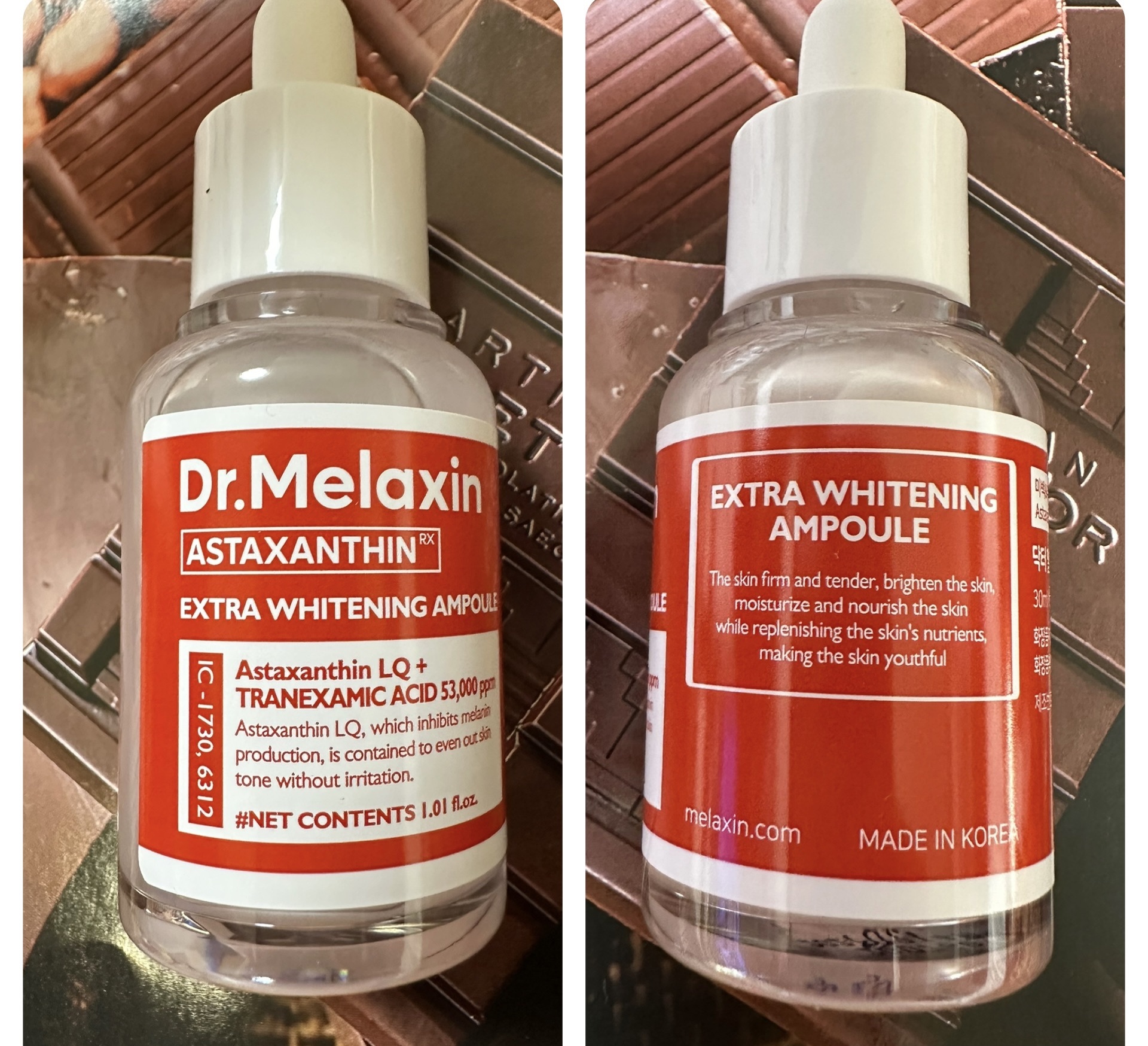 アスタキサンチンアンプル/Dr.Melaxin/美容液を使ったクチコミ（2枚目）