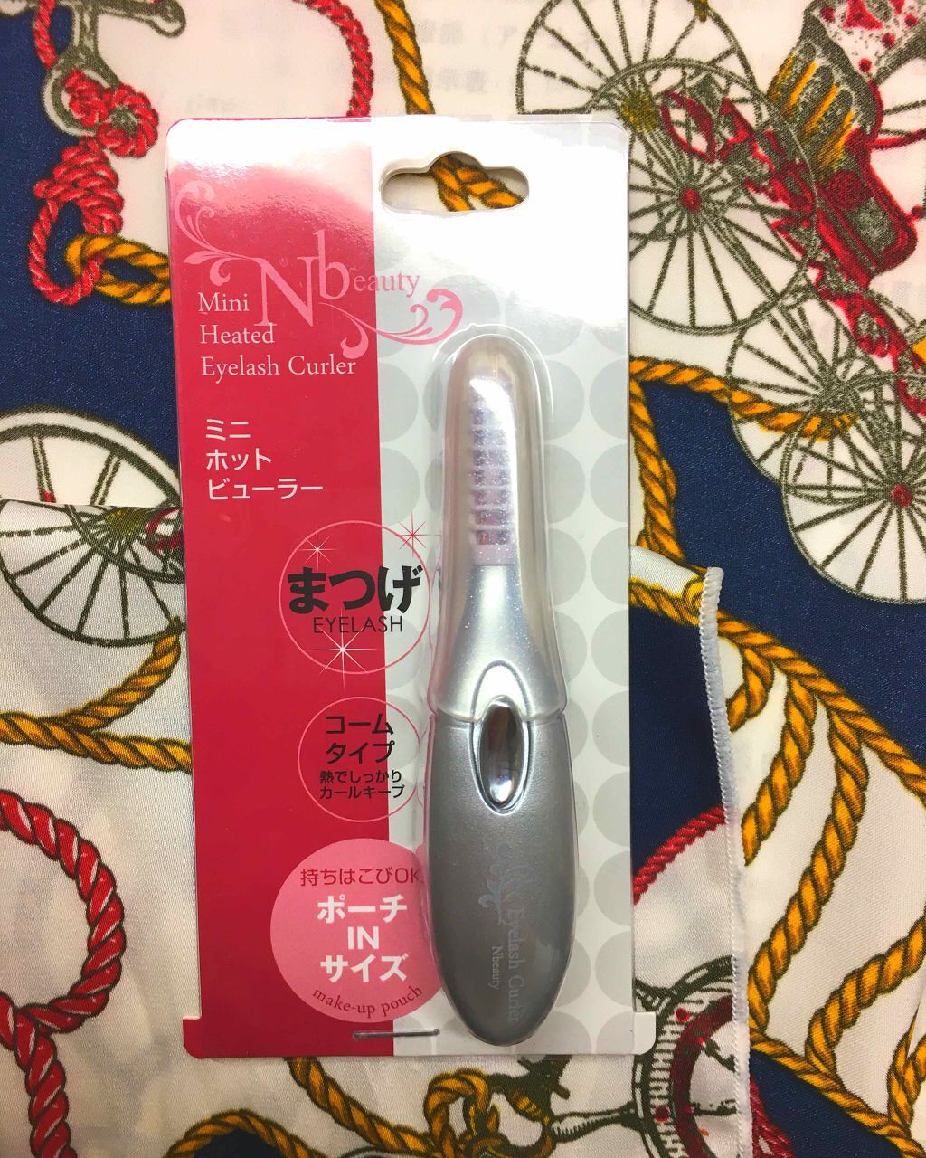 ミニホットアイラッシュカーラー/ニトリ/ホットビューラーを使ったクチコミ(1枚目)