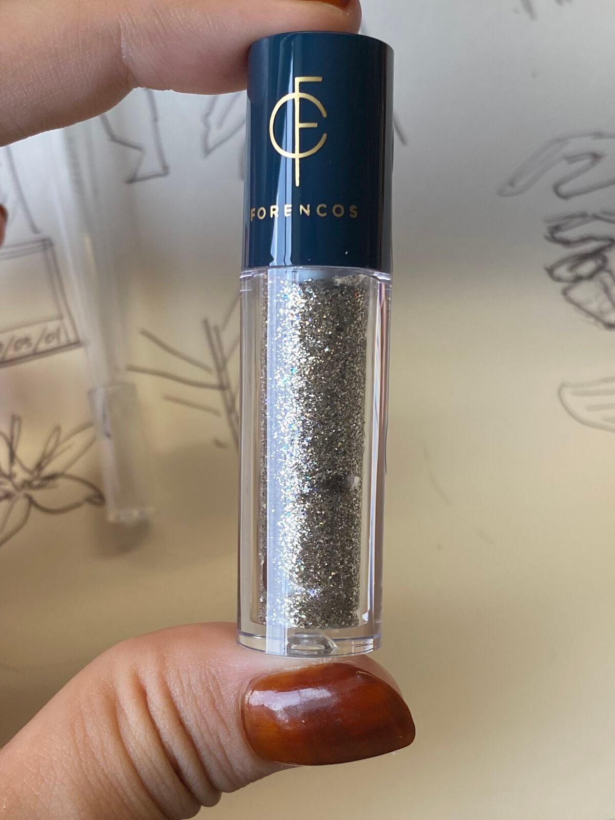 メタルグリッジー/フォレンコス/リキッドアイシャドウを使ったクチコミ(1枚目)