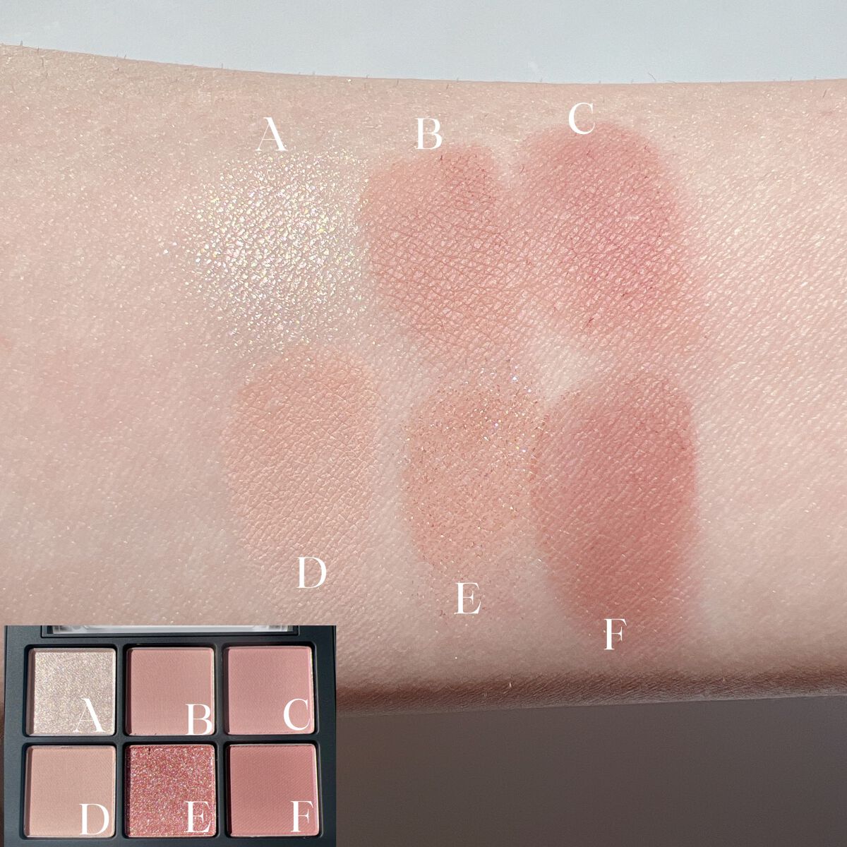 ブラーフィニシュシャドウパレット/Dinto/アイシャドウパレットを使ったクチコミ(4枚目)