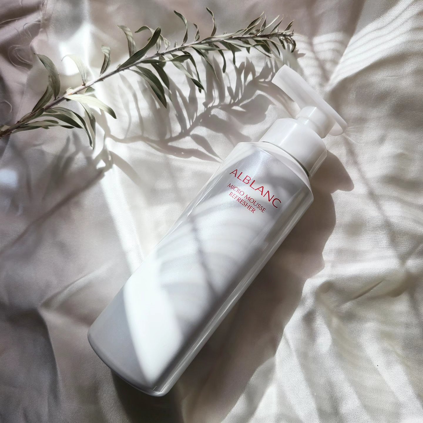 マイクロムース リフレッシャー/ALBLANC/泡洗顔を使ったクチコミ（1枚目）