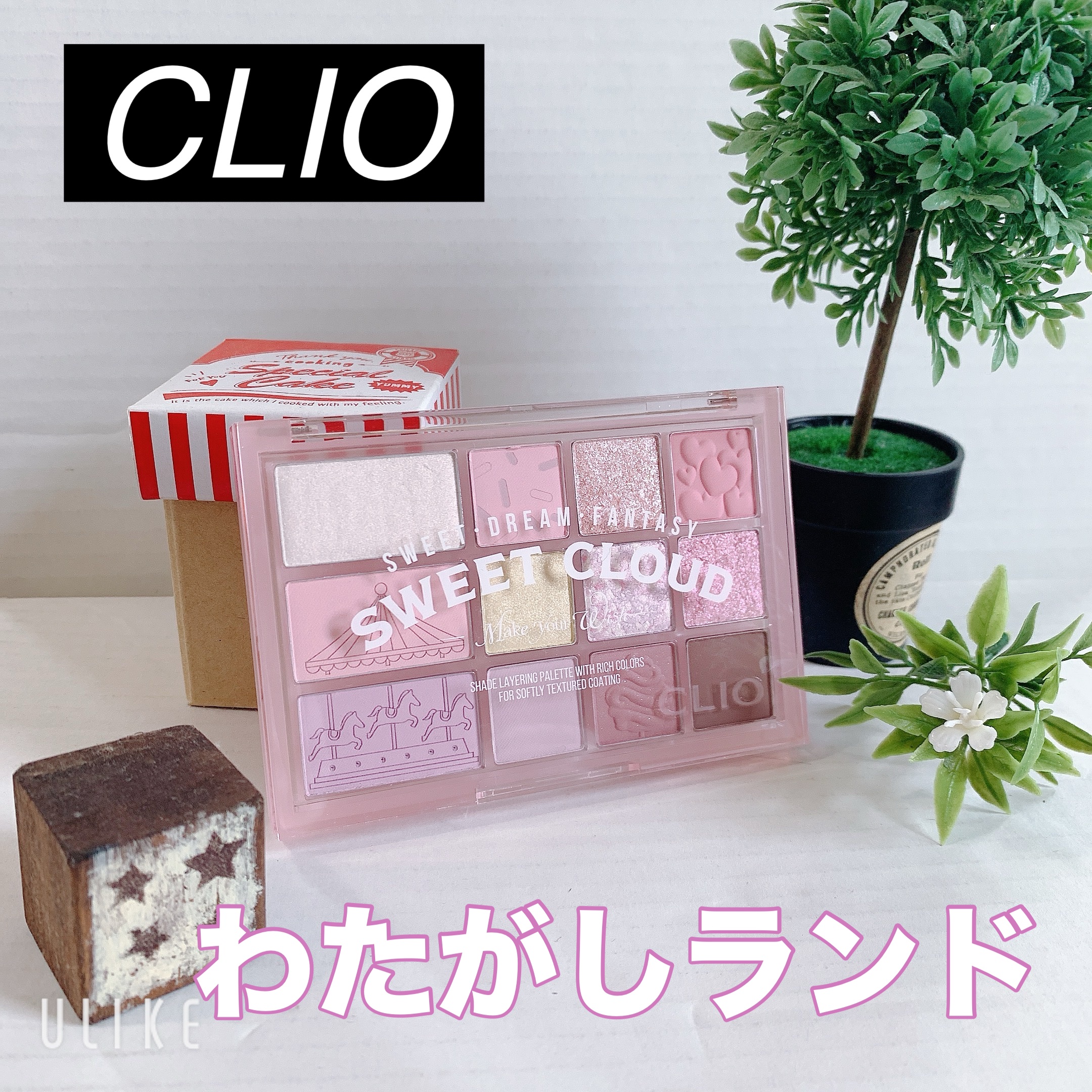 シェード アンド シャドウ パレット/CLIO/アイシャドウパレットを使ったクチコミ（1枚目）