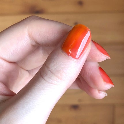 ネイルホリック Juicy color OR205/ネイルホリック/マニキュアを使ったクチコミ(2枚目)