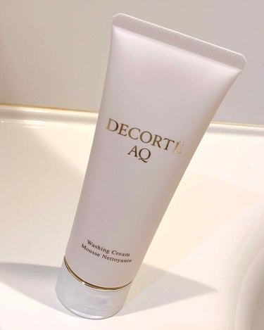 DECORTÉ AQ ウォッシング クリームのクチコミ「COSME DECORTE   AQ
ウォッシング クリーム

*§*―――――*§*――――.....」（1枚目）