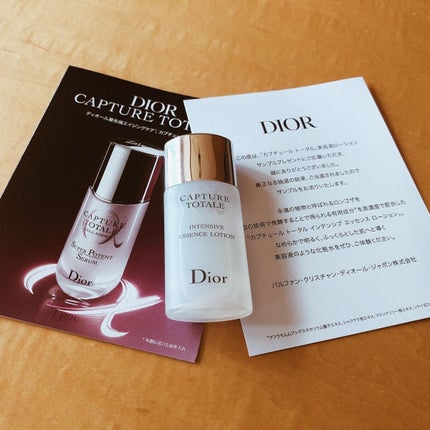 カプチュール トータル インテンシブ エッセンス ローション/Dior/化粧水を使ったクチコミ(1枚目)