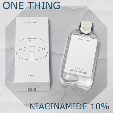 ナイアシンアミド化粧水/ONE THING/化粧水を使ったクチコミ(1枚目)