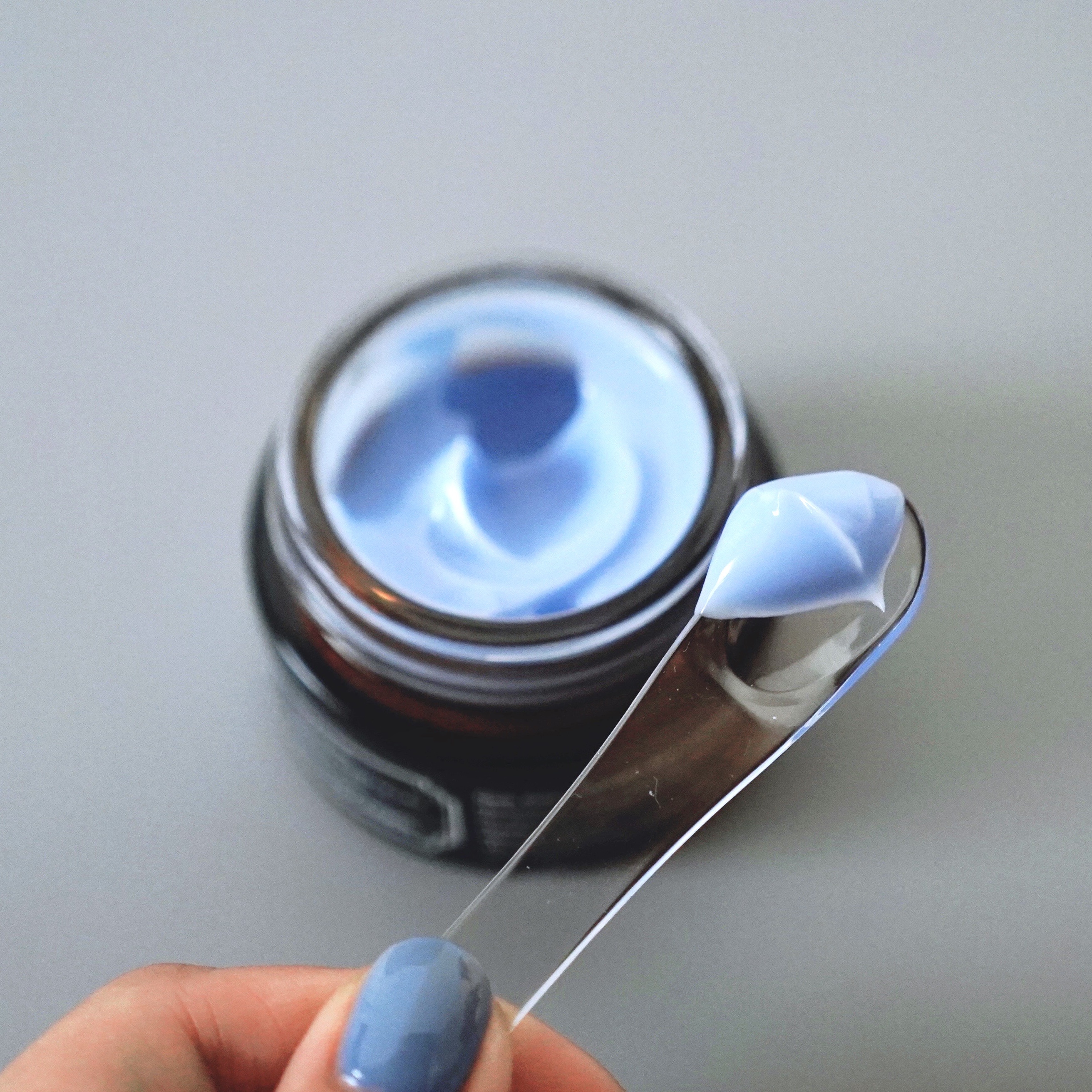 ミッドナイトブルーカーミングクリーム/Klairs/フェイスクリームを使ったクチコミ（2枚目）