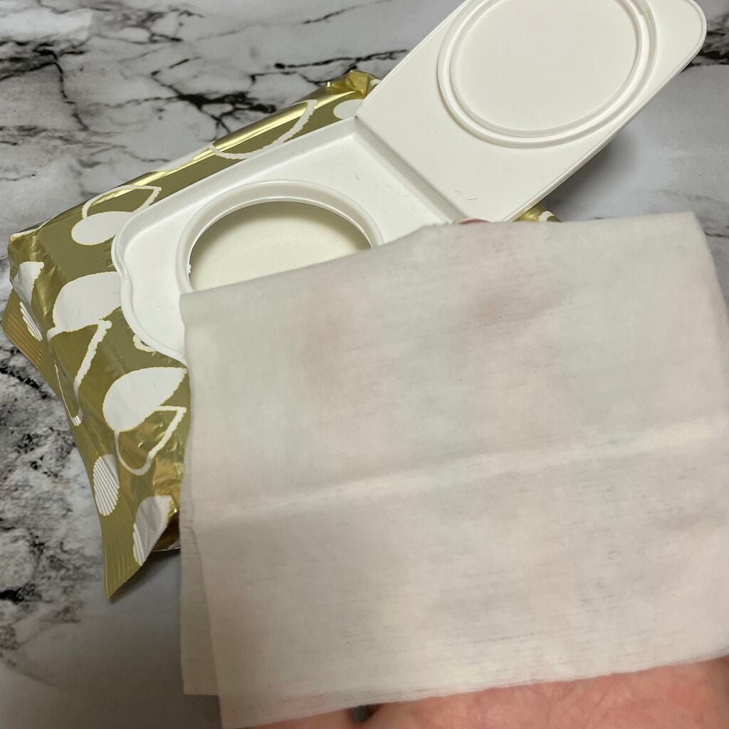 ふくだけ洗顔水シート とてもしっとり/ラクイック/化粧水を使ったクチコミ(2枚目)