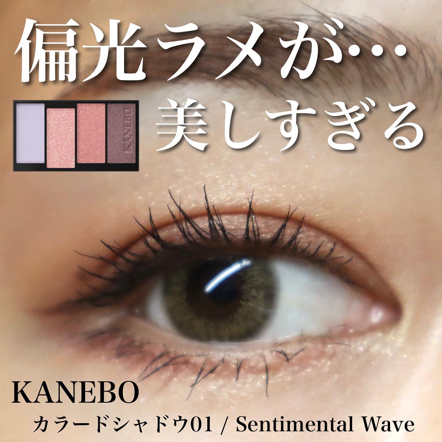 カラードシャドウ/KANEBO/アイシャドウパレットを使ったクチコミ（1枚目）