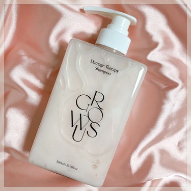 GROWUS ダメージセラピーシャンプーのクチコミ「𓆸 GROWUS 𝙳𝚊𝚖𝚊𝚐𝚎 𝚃𝚑𝚎𝚛𝚊𝚙𝚢 𝚂𝚑𝚊𝚖𝚙𝚘𝚘

ほんのりﾋﾟﾝｸ色でﾌﾛｰﾗ.....」（2枚目）