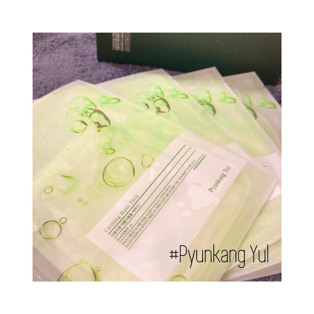 カーミングマスクパック/扁康率/シートマスク・パックを使ったクチコミ（1枚目）