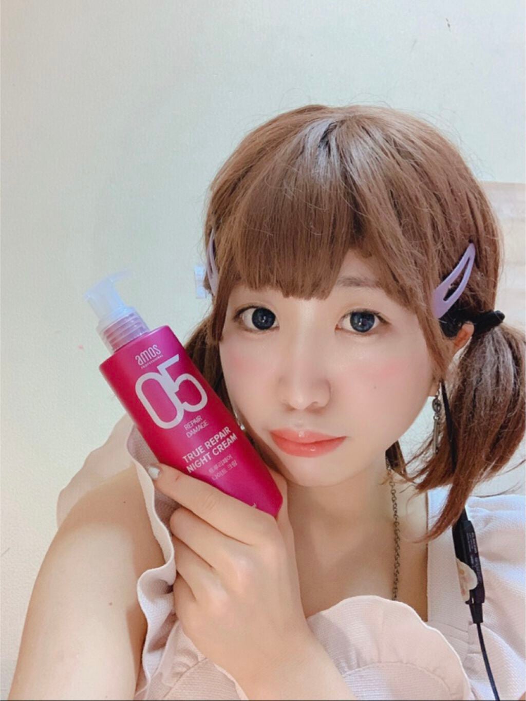 トゥルーリペア ナイトクリーム/amos PROFESSIONAL/アウトバストリートメントを使ったクチコミ(4枚目)