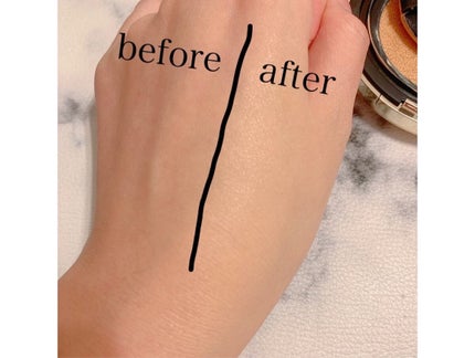 CORRECT CARE COMPLETE CC CUSHION/ラミューズ/クッションファンデーションを使ったクチコミ(2枚目)