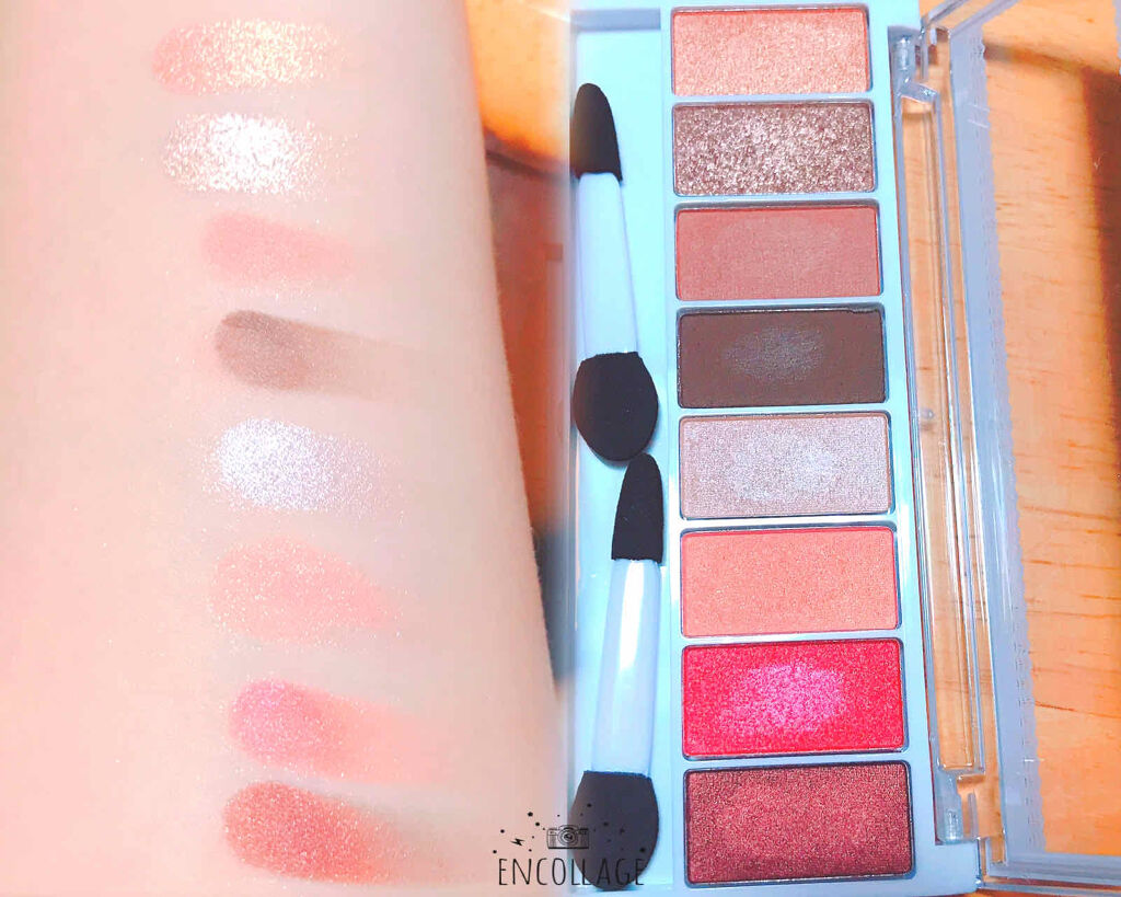 スイーツコレクション/マリブビューティー/アイシャドウパレットを使ったクチコミ（2枚目）