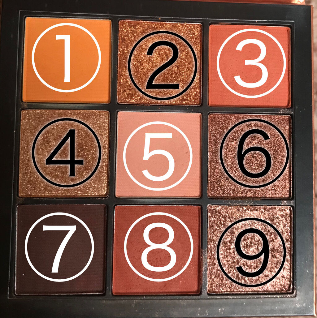 Obsessions Eyeshadow Palette/Huda Beauty/アイシャドウパレットを使ったクチコミ（2枚目）
