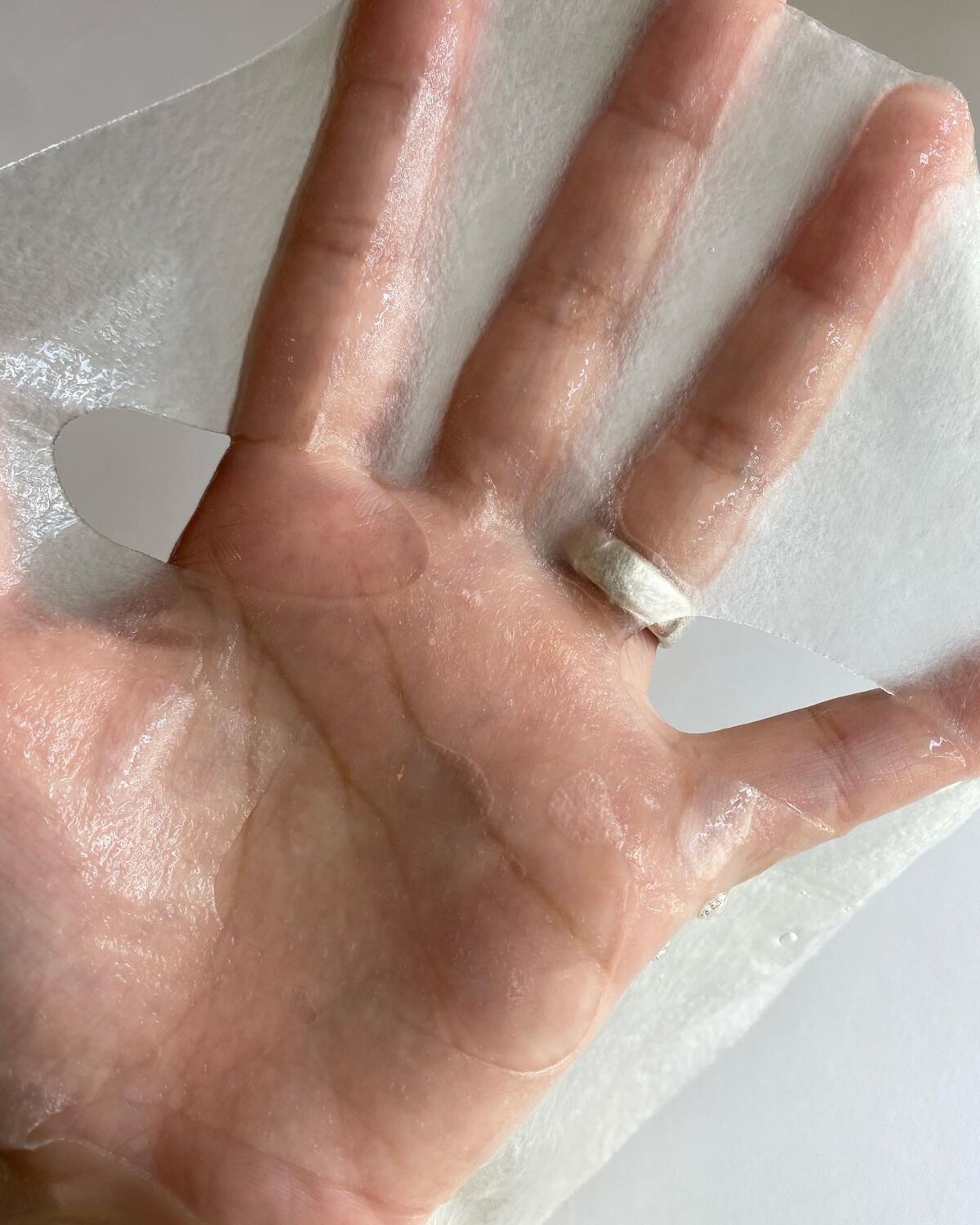 ビタルーセント アクアセラムマスク 27ml×4枚セット/ByUR/シートマスク・パックを使ったクチコミ（3枚目）