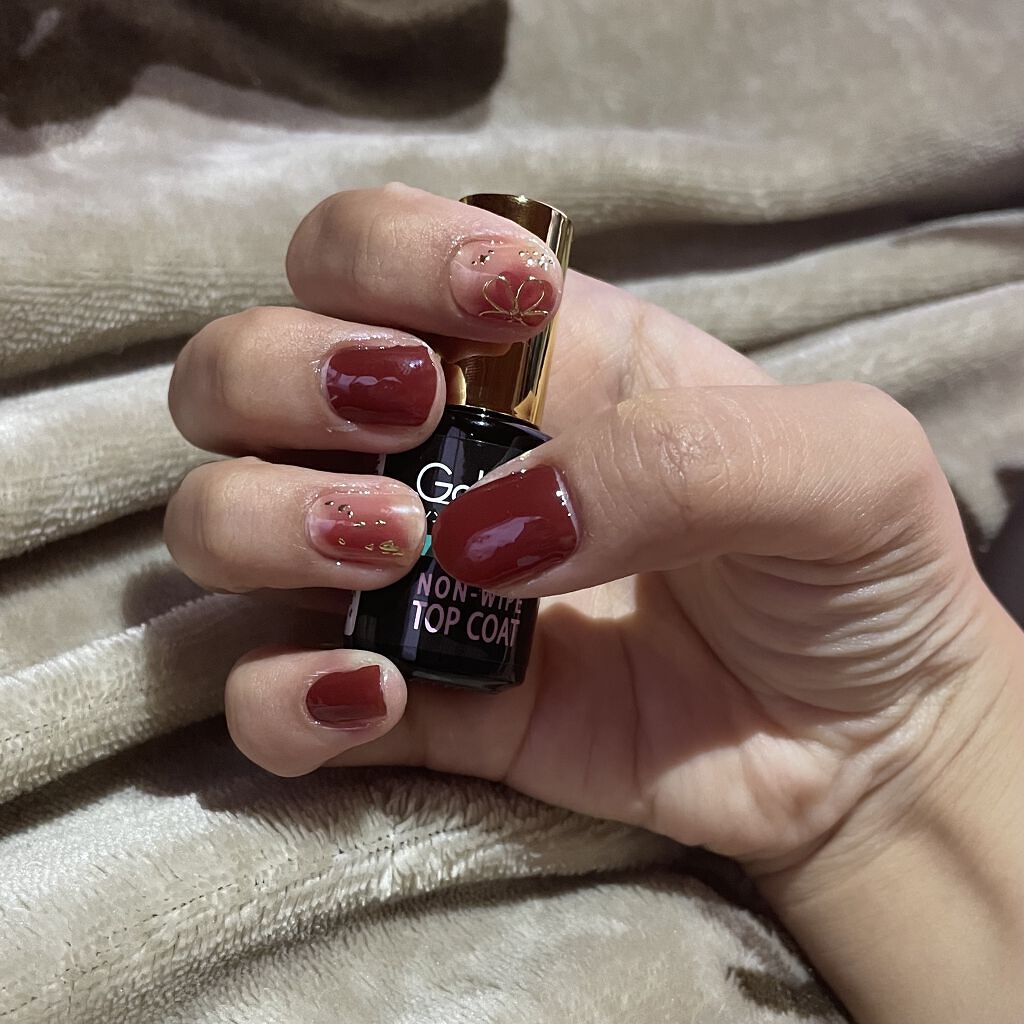 ネイルシール/Qoo10/ネイルシールを使ったクチコミ（3枚目）