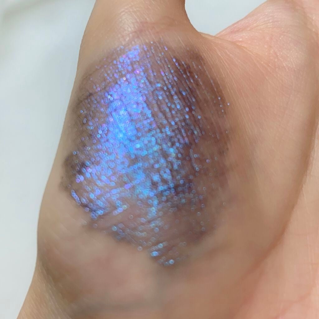 グリッター & グロウ リキッド アイシャドウ デュオ クローム/stila/グリッターを使ったクチコミ(6枚目)