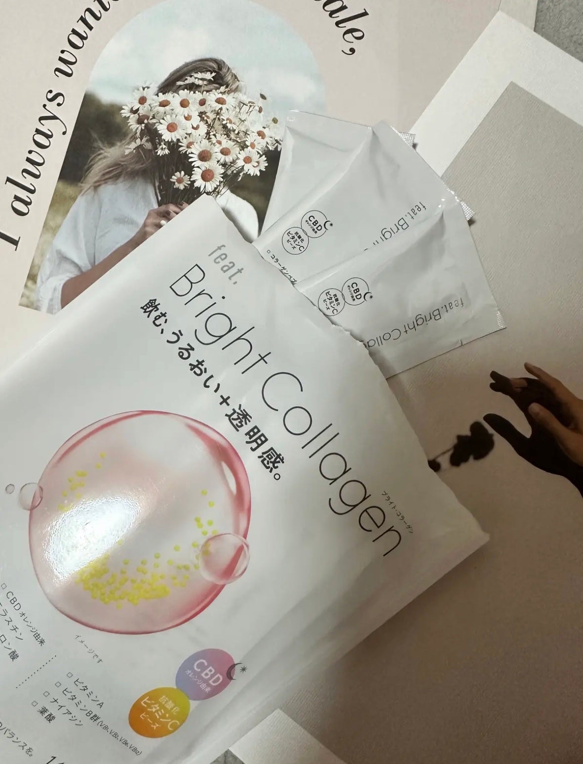 ブライト コラーゲン/Feat./美容サプリメントを使ったクチコミ(2枚目)