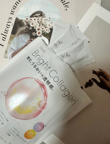 ブライト コラーゲン/Feat./美容サプリメントを使ったクチコミ(2枚目)