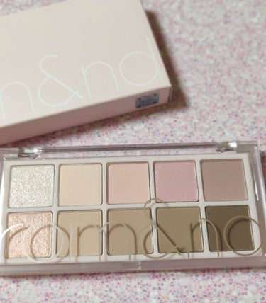 rom&nd　ベターザンパレット　06 PEONY NUDE GARDEN

このパレットめちゃくちゃ可愛かったです😍
ブルベ夏ですが、嫌なくすみ感も出ずに透明感+ほのかなくすみ感でサイコーです♥️

