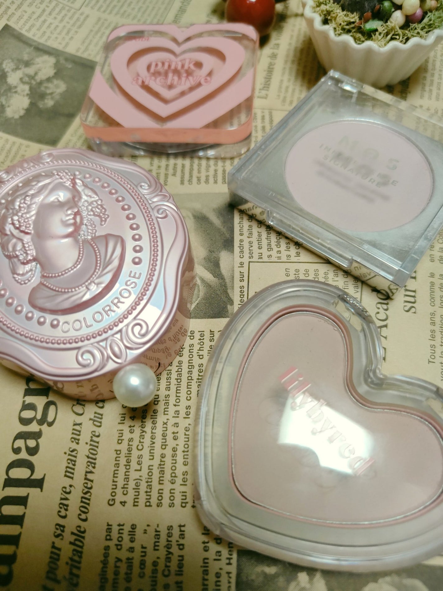 チークブラッシュパウダー/COLORROSE/パウダーチークを使ったクチコミ(1枚目)