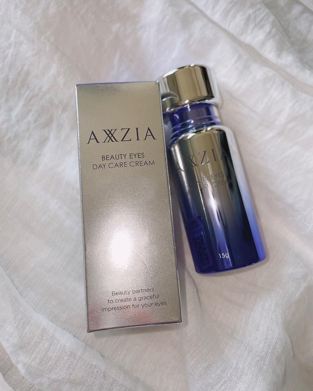 ビューティー アイズ デイケア クリーム/AXXZIA/アイケア・アイクリームを使ったクチコミ(1枚目)