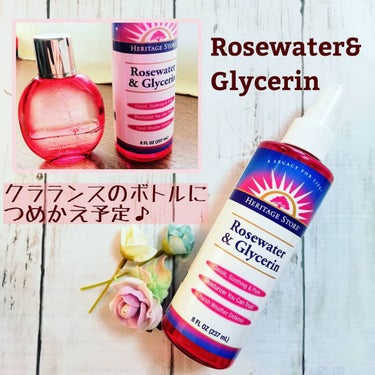 Rosewater & Glycerin/Heritage consumer products(海外)/化粧水を使ったクチコミ（1枚目）