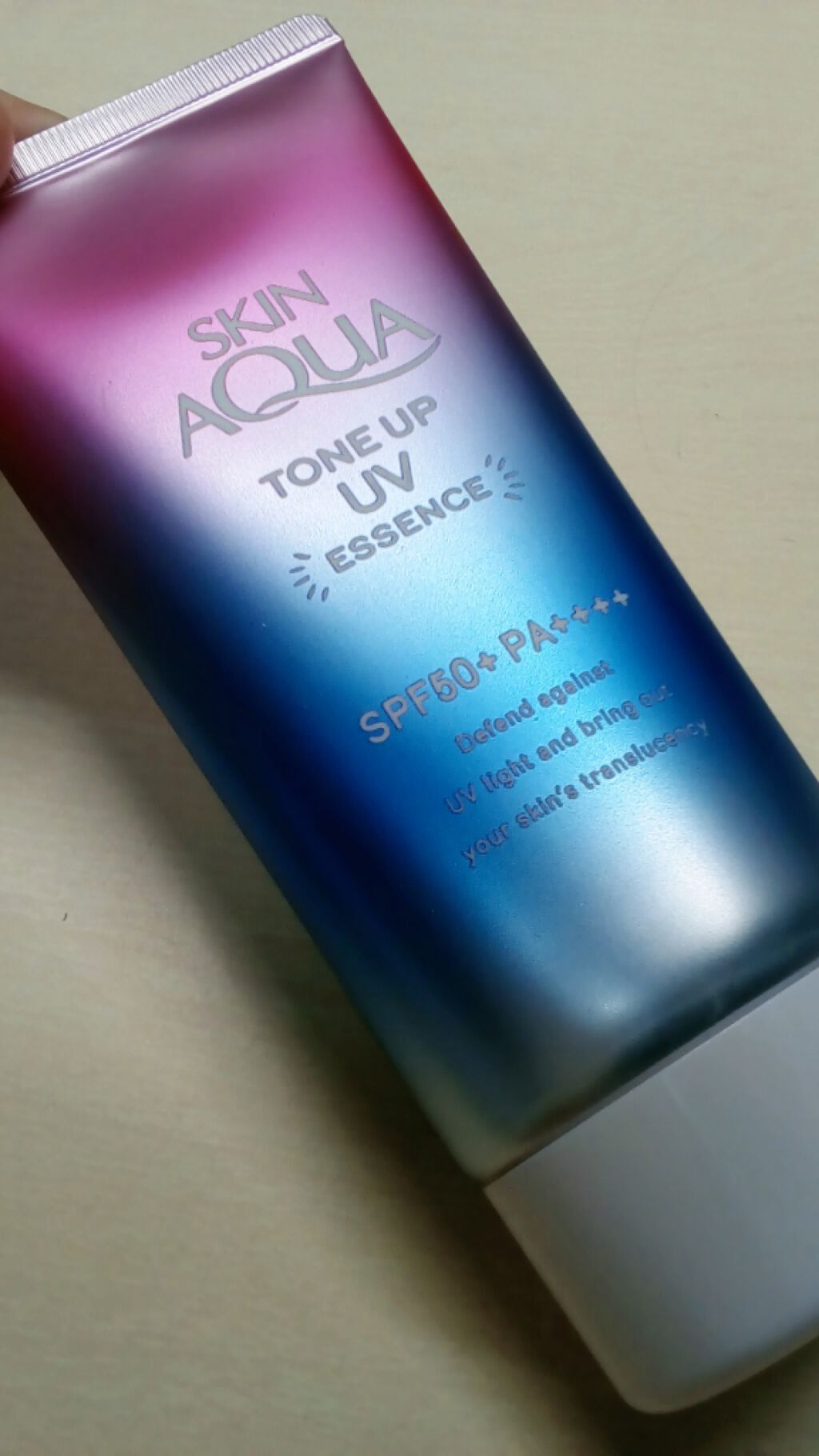 スキンアクア トーンアップUVエッセンス/スキンアクア/日焼け止めクリームを使ったクチコミ（1枚目）