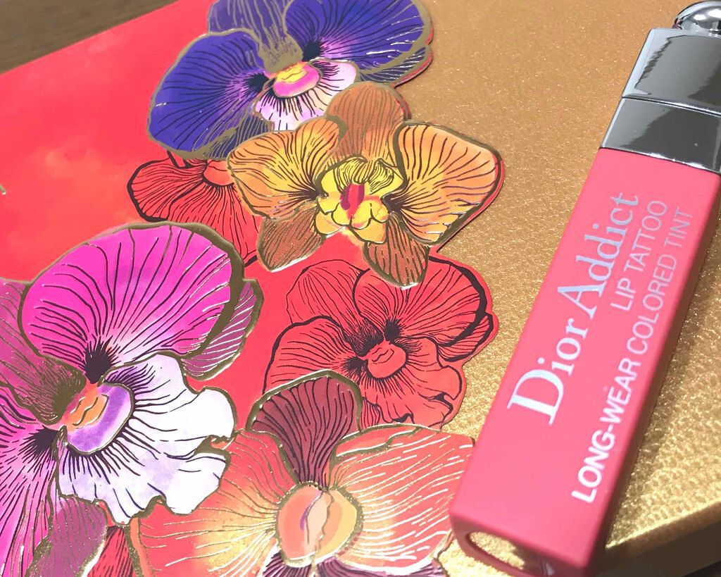 【旧】ディオール アディクト リップ ティント/Dior/リップグロスを使ったクチコミ（1枚目）